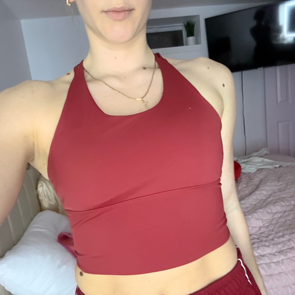 Red Gym Top - Picture 3 of 6